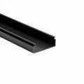 HellermannTyton 181-00470 Solid Wall Wiring Duct, 3" X 1", Non-Adhesive, PVC, Black, 120ft/Carton