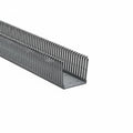 HellermannTyton 181-00657 High Density Slotted Wall Wiring Duct, 3" X 3", Adhesive, PVC, Gray, 120ft/Carton