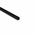 HellermannTyton 181-11000 Solid Wall Wiring Duct, 1" X 1", Non-Adhesive, PVC, Black, 120ft/Carton