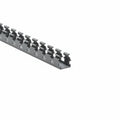 HellermannTyton 181-11017 Slotted Wall Wiring Duct, 1" X 1", Adhesive, PVC, Gray, 30ft/Box