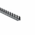 HellermannTyton 181-11019 Slotted Wall Wiring Duct, 1" X 1", Adhesive, PVC, Gray, 120ft/Carton