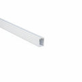 HellermannTyton 181-12002 Solid-Wall Wiring Duct, 1" x 2", Non-Adhesive, PVC, White, 120 ft/carton