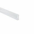 HellermannTyton 181-13007 Slotted Wall Wiring Duct, 1" X 3", Non-Adhesive, PVC, White, 30ft/Box