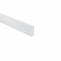 HellermannTyton 181-13011 Slotted Wall Wiring Duct, 1" X 3", Adhesive, PVC, White, 30ft/Box