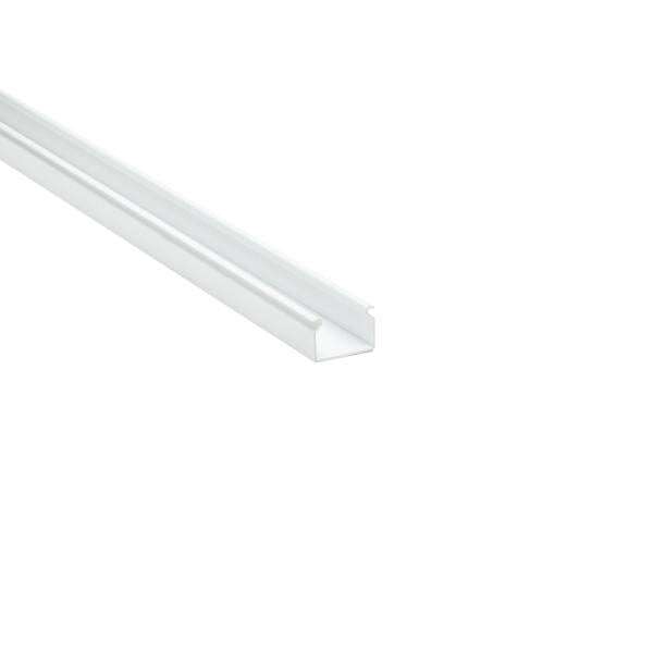 HellermannTyton 181-15102 Solid Wall Wiring Duct, 1.5" X 1", Non-Adhesive, PVC, White, 120ft/Carton