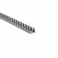 HellermannTyton 181-15105 Slotted Wall Wiring Duct, 1.5" X 1", Non-Adhesive, PVC, Gray, 120ft/Carton