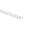 HellermannTyton 181-21007 Slotted Wall Wiring Duct, 2" X 1", Non-Adhesive, PVC, White, 120ft/Carton