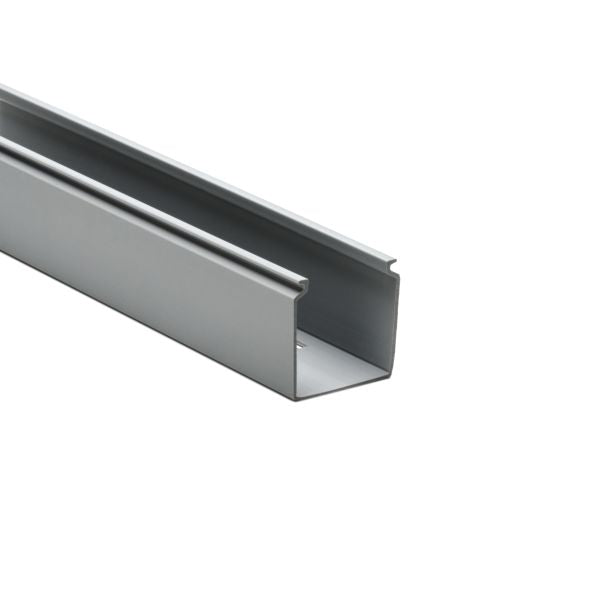 HellermannTyton 181-22006 Solid Wall Wiring Duct, 2" X 2", Non-Adhesive, PVC, Gray, 30ft/Box