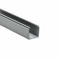 HellermannTyton 181-22008 Solid Wall Wiring Duct, 2" X 2", Non-Adhesive, PVC, Gray, 120ft/Carton
