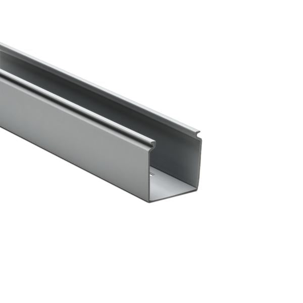 HellermannTyton 181-22008 Solid Wall Wiring Duct, 2" X 2", Non-Adhesive, PVC, Gray, 120ft/Carton