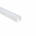 HellermannTyton 181-22011 Solid Wall Wiring Duct, 2" X 2", Non-Adhesive, PVC, White, 30ft/Box