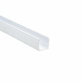 HellermannTyton 181-22017 Solid Wall Wiring Duct, 2" X 2", Adhesive, PVC, White, 30ft/Box
