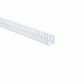 HellermannTyton 181-22034 Slotted Wall Wiring Duct, 2" X 2", Adhesive, PVC, White, 120ft/Carton