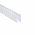 HellermannTyton 181-23002 Solid Wall Wiring Duct, 2" X 3", Non-Adhesive, PVC, White, 120ft/Carton