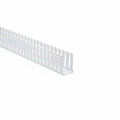 HellermannTyton 181-23009 Slotted Wall Wiring Duct, 2" X 3", Non-Adhesive, PVC, White, 120ft/Carton