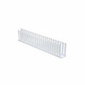 HellermannTyton 181-24014 Slotted Wall Wiring Duct, 2" X 4", Adhesive, PVC, White, 120ft/Carton