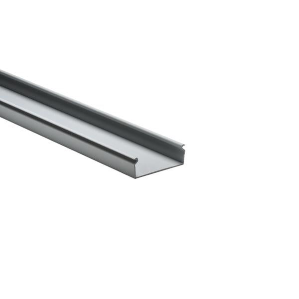 HellermannTyton 181-31001 Solid Wall Wiring Duct, 3" X 1", Non-Adhesive, PVC, Gray, 120ft/Carton
