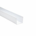 HellermannTyton 181-33005 Solid Wall Wiring Duct, 3" X 3", Non-Adhesive, PVC, White, 30ft/Box