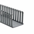 HellermannTyton 181-33020 Slotted Wall Wiring Duct, 3" X 3", Adhesive, PVC, Gray, 30ft/Box