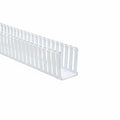 HellermannTyton 181-34007 Slotted Wall Wiring Duct, 3" X 4", Non-Adhesive, PVC, White, 120ft/Carton
