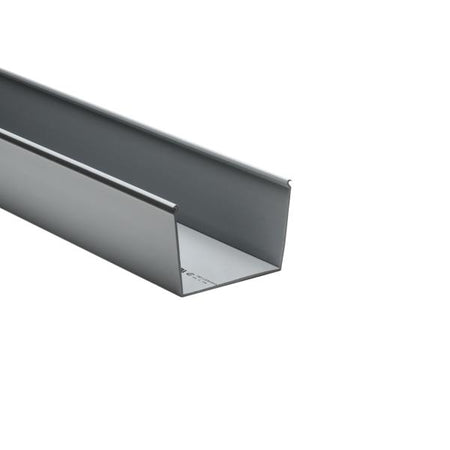 HellermannTyton 181-43001 Solid Wall Wiring Duct, 4" X 3", Non-Adhesive, PVC, Gray, 120ft/Carton