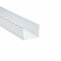HellermannTyton 181-43002 Solid Wall Wiring Duct, 4" X 3", Non-Adhesive, PVC, White, 120ft/Carton