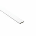HellermannTyton 181-91510 Wiring Duct Cover for 1-1/2" Duct, 6 ft Long, PVC, White, 120 ft/carton