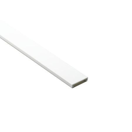 HellermannTyton 181-91510 Wiring Duct Cover for 1-1/2" Duct, 6 ft Long, PVC, White, 120 ft/carton