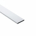 HellermannTyton 181-93010 Wiring Duct Cover for 3" Duct, 6 ft Long, PVC, White, 30ft/box