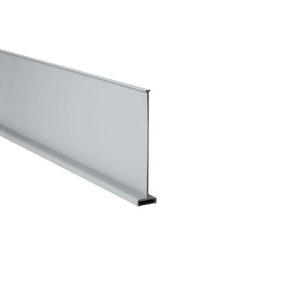 HellermannTyton 181-94008 Wiring Duct Cover for 4" Duct, 6 ft Long, PVC, Gray, 30ft/box