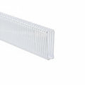 HellermannTyton 184-14004 High Density Slotted Wall Wiring Duct, 1" X 4", Non-Adhesive, PVC, White, 120ft/Carton