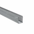 HellermannTyton 184-23000 High Density Slotted Wall Wiring Duct, 2" X 3", Non-Adhesive, PVC, Gray, 30ft/Box