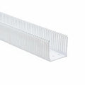 HellermannTyton 184-33001 High Density Slotted Wall Wiring Duct, 3" X 3", Adhesive, PVC, White, 120ft/Carton