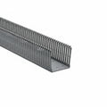 HellermannTyton 184-33002 High Density Slotted Wall Wiring Duct, 3" X 3", Non-Adhesive, PVC, Gray, 120ft/Carton