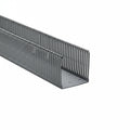 HellermannTyton 184-44000 High Density Slotted Wall Wiring Duct, 4" X 4", Non-Adhesive, PVC, Gray, 30ft/Box