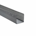 HellermannTyton 184-44002 High Density Slotted Wall Wiring Duct, 4" X 4", Non-Adhesive, PVC, Gray, 120ft/Carton