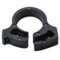 HellermannTyton SNP1.5GHS0M4 Snapper Hose Clamp, .32"–.35" Bundle Diameter, PA66GF13, Black, 1000/pkg