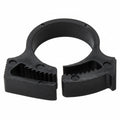 HellermannTyton SNP10GHS0M4 Snapper Hose Clamp, .57"–.65" Bundle Diameter, PA66GF13, Black, 1000/pkg