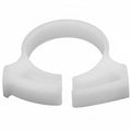 HellermannTyton SNP1610C2 Snapper Hose Clamp, .74"–.84" Bundle Diameter, POM, White, 100/pkg