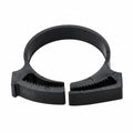 HellermannTyton SNP28GHS0C2 Snapper Hose Clamp, 1.12"–1.29" Bundle Diameter, PA66GF13, Black, 100/pkg