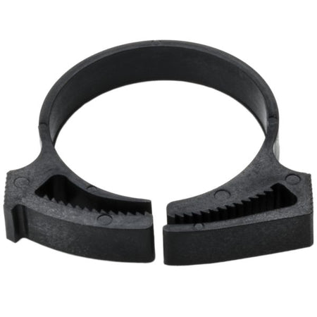 HellermannTyton SNP28GHS0H4 Snapper Hose Clamp, 1.12"–1.29" Bundle Diameter, PA66GF13, Black, 500/pkg