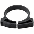 HellermannTyton SNP28GHS0H4 Snapper Hose Clamp, 1.12"–1.29" Bundle Diameter, PA66GF13, Black, 500/pkg