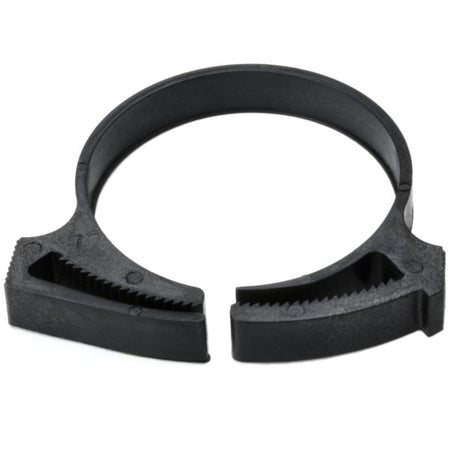 HellermannTyton SNP34GHS0H4 Snapper Hose Clamp, 1.49"–1.59" Bundle Diameter, PA66GF13, Black, 500/pkg