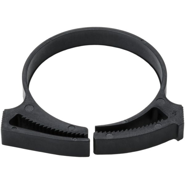 HellermannTyton SNP36GHS0H4 Snapper Hose Clamp, 1.49"–1.73" Bundle Diameter, PA66GF13, Black, 500/pkg