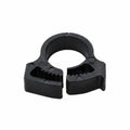 HellermannTyton SNP4GHS0M4 Snapper Hose Clamp, .41"–.46" Bundle Diameter, PA66GF13, Black, 1000/pkg