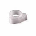 HellermannTyton SNP710C2 Snapper Hose Clamp, .46"–.56" Bundle Diameter, POM, White, 100/pkg