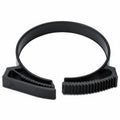 HellermannTyton SNP42NGHS0C2 Snapper Hose Clamp, 1.74"–2.02" Bundle Diameter, PA66GF13, Black, 100/pkg