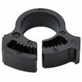 HellermannTyton SNP2GHS0C2 Snapper Hose Clamp, .37"–.41" Bundle Diameter, PA66GF13, Black, 100/pkg