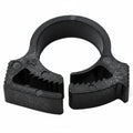 HellermannTyton SNP6GHS0C2 Snapper Hose Clamp, .46"–.52" Bundle Diameter, PA66GF13, Black, 100/pkg