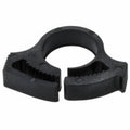 HellermannTyton SNP7GHS0C2 Snapper Hose Clamp, .46"–.55" Bundle Diameter, PA66GF13, Black, 100/pkg